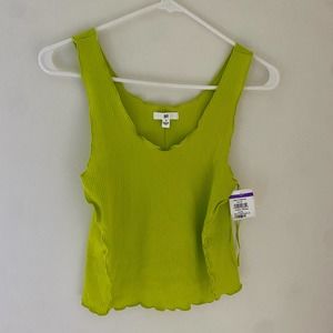 New B.P. by Nordstrom Womens Tank Top Lime Green Size S